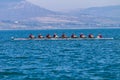 Regatta Eights Oct Rowing Racing Royalty Free Stock Photo