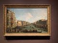 Regatta on the Gran Canal, Venice by Giovanni Antonio Canal, known as Canaletto