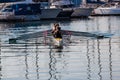 Regatta Rowing Girls Eights Harbor