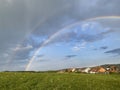 Regenbogen,  Brechung,  Himmel Royalty Free Stock Photo