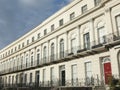 Regency style houses Cheltenham Royalty Free Stock Photo