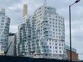 The regeneration of Battersea power station, master planned by Rafael ViÃÂ±oly, is midway through construction in London