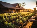 Regenerative farming works on small-scale organic with complex farm such as nutrient rich soil and diverse crop rotation