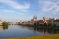 Regensburg in Bavaria Royalty Free Stock Photo