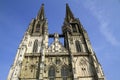 The Regensburg Cathedral St. Peter in Regensburg Royalty Free Stock Photo