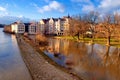 Regensburg and Danube river, Bavaria, Germany Royalty Free Stock Photo