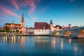 Regensburg, Germany. Royalty Free Stock Photo