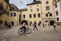 The courtyard of the Imperial Hall, Reichssaal, Old Town Hall, R