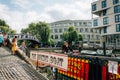 Regent Canal a cloudy day