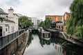 Regent Canal a cloudy day