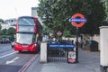 Regent\'s Park tube and bus station on Marylebone Road, London