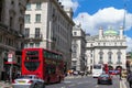 Regent's street It was named after Prince Regent, completed in 1825. London Royalty Free Stock Photo