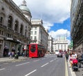 Regent's street It was named after Prince Regent, completed in 1825. London Royalty Free Stock Photo