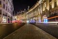 Regent Street in London at night Royalty Free Stock Photo