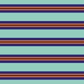 Regent stripe seamless vector pattern background. Symmetrical linear geometric backdrop. Indigo neon orange parallel