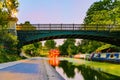 Regents park canal at night