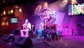 Reggae Artist Keith Batlin jams at the Hard Rock Cafe