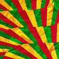 Reggae background  ,colorful abstract design Royalty Free Stock Photo