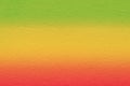 Reggae color with concrete wall background Royalty Free Stock Photo