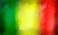 Reggae colored background Royalty Free Stock Photo