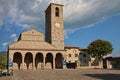 Reggello, Florence, Tuscany, Italy: the ancient Church of San Pietro in Cascia, important example of Romanesque architecture Royalty Free Stock Photo