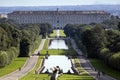 The Reggia di Caserta - the kingdom of the Bourbons Royalty Free Stock Photo