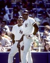 Reggie Jackson and Dave Winfield