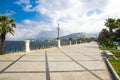 Reggio di Calabria promenade Lungomare Falcomata, Southern Italy Royalty Free Stock Photo