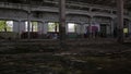 Reggio Emilia , Italy : 2019 08 02 Officine Reggiane an abandoned area undergoing redevelopment with graffiti and rubble