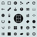 regiment in a circle icon. Detailed set of minimalistic icons. Premium graphic design. One of the collection icons for websites, w