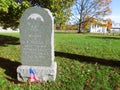 Regimental monument, Battleground National Cemetery, Washington DC