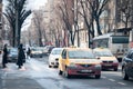 Regina Elisabeta street traffic