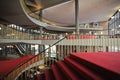 Regio theatre of Turin intern view of corridors and stairs