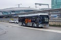 Regional Ebusco bus U-Link by transdev at Utrecht Royalty Free Stock Photo
