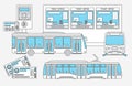 Regional transport network set vector