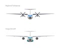 Regional turboprop and cargo aircraft