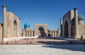 Registan square, Samarkand Royalty Free Stock Photo