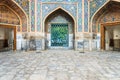 The Registan square in Samarkand, Uzbekistan. interior architecture Royalty Free Stock Photo