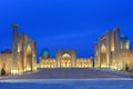 Historical Registan Square in Samarkand, Uzbekistan Royalty Free Stock Photo