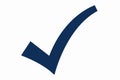 Tick Icon Royalty Free Stock Photo
