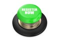 Register Green button Royalty Free Stock Photo