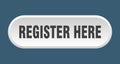 register here button Royalty Free Stock Photo