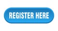 register here button Royalty Free Stock Photo