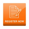 Register now button Royalty Free Stock Photo