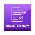 Register now button Royalty Free Stock Photo