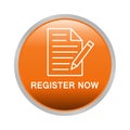 Register now button Royalty Free Stock Photo