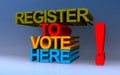Register to vote here on blue