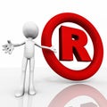 Registered trade mark Royalty Free Stock Photo