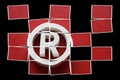 Registered trademark Royalty Free Stock Photo