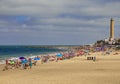 Regla beach from Chipiona Cadiz Spain Royalty Free Stock Photo